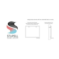 Stupell Industries Happy Alpaca Glasses Portré Graphic Galéria Csomagolt vászon nyomtatott fali művészet, Tava Studios