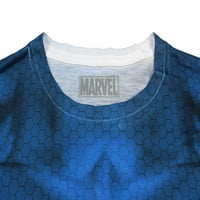 Marvel univerzum Amerika Kapitány szublimációs Jelmez Férfi póló