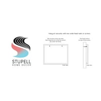 Stupell Industries úszó tengeri teknős korall tengerparti design grafikus művészet fehér keretes művészet nyomtatott