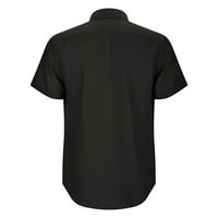 Pedort pólók férfiaknak alkalmi rövid ujjú pólók nyári felsők Streetwear Divat Férfi pólók felső Fekete, XL