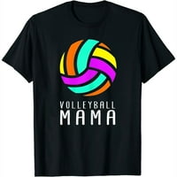 Női röplabda Mom Design röplabda játékosok női grafikus póló-divatos és divatos nyári ing