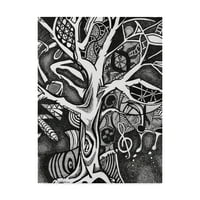 Védjegy képzőművészet' a zene fája ' vászon művészet Amy Frank