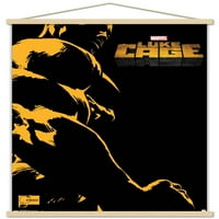 Marvel Comics TV-Luke Cage-egy lapos fali poszter fa mágneses kerettel, 22.375 34