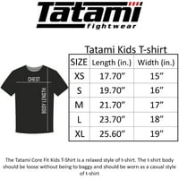 Tatami Fightwear gyerek Essential póló-5 - - Fehér