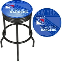 Fekete bordázott bár széklet - New York Rangers