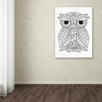 Védjegy Képzőművészet Owl 2 vászon művészet: Hello Angel