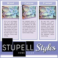 A Stupell Industries maradjunk otthoni kifejezés lágy szürke bajba jutott vászon, 40, Design by Daphne Polselli